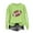 Green, variant on Odbmxy Womens Sweatshirts Plus Size Long Sleeve Pullover Women's Shirts Athletic Loose Casual Graphic Sweatshirts,Green XXL