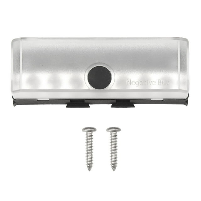 Bloque de distribución de energía 12‑32V 100A M5 Perno de terminal M4 Tornillo de terminal Barra de bus de batería para automóvil RV Barco Camión