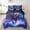 Brown Purple Blue, variant on Manfei Wolf Twin Bedding Sets 7pcs,Woodland Animal Bedding Comforter Set 7pcs,Galaxy Starry Sky Sheet Sets For Boys Kids,Ultra Soft Room Decor Reversible