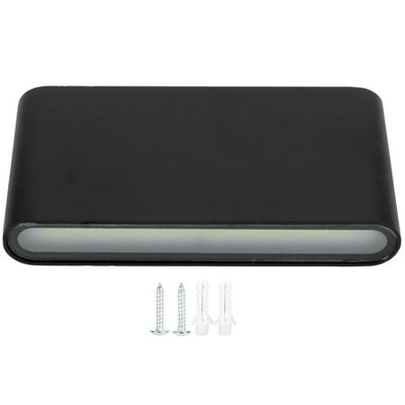 

LED Lamp Garden Lamp Adopts COB LED Light Source Input Voltage AC85-265V No Flicker And No Glares Durable To Use For Courtyards Home Black Shell+White Light
