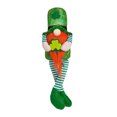 thumbnail image 2 of Decoraciones para el Día de San Patricio, Accesorios para el Día de San Patricio, Figura de San Patricio, Muñeco sin rostro irlandés, Adorno, Figura verde, Decoración navideña de Rodolfo, Adornos de p, 2 of 6