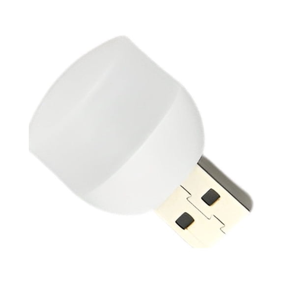 Naiovety Lámpara de lectura de luz nocturna, linterna USB, mano de obra fina, tamaño compacto, computadora, Universal, ahorro de espacio, Iluminación y accesorios Cálido
