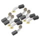 thumbnail image 1 of 10 Pair 6.5 X 7.5 X 13mm Carbon Brushes 999021 For, 1 of 5