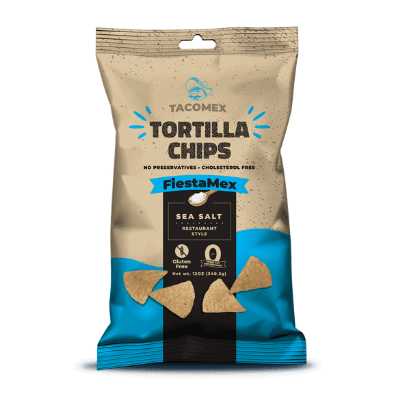 TacoMex Crunchy Corn Tortilla Chips, 12oz