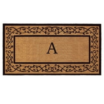 Calloway Mills Abbington Monogram Doormat 30" x 48" (Letter A)