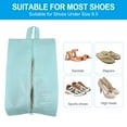thumbnail image 4 of Uxcell Waterproof Shoes Bags, Travel Storage Bag Shoes Organizer with Zipper, 2 Pack Lake Blue, 4 of 6
