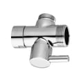 thumbnail image 1 of Válvula desviadora de cabezal de ducha, conector resistente, válvula desviadora de 3 vías para baño, hotel, hogar 2cm 25cm 2cm, 1 of 8