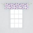 thumbnail image 2 of Ambesonne Floral Window Valance, Soft Pastel Tone Blended Watercolor Style of Randomly Aligned Gentle Flower Petals, Curtain Valance for Kitchen Bedroom Decor with Rod Pocket, 54" X 12", Multicolor, 2 of 3