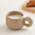 thumbnail image 2 of Taza de Cerámica Big Ear Espresso Cup para Espresso Bebidas Frías Inauguración de La Casa Light Khaki Short+Taza de Cerámica Big Ear Espresso Cup para Soledad none, 2 of 9