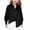 Black, variant on Kovlvoll Teen Girls Clothes Button up Shirts Long Sleeve Lapel Collared Lightweight Casual Tops with Pockets 5-14 Years