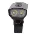 thumbnail image 4 of Luz de bicicleta de doble cabezal, 6 niveles de luz, recargable por USB, aleación de aluminio, LED, para ciclismo al aire libre, 4 of 14