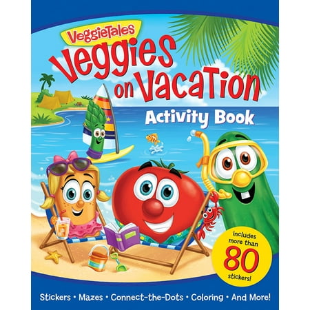 Veggies on Vacation Activity Book (Best Veggies For Kids)
