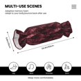 thumbnail image 2 of Candy Pillow With Pillow Core 24.6×9.8in Durable Cord Opening And Closing Design Waterproof And Easy To Install Realistic Forests Camouflage Pattern Conifer Maroon_3, 2 of 8