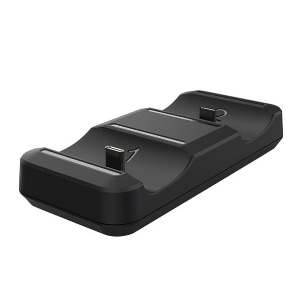 Gwong Electrónica Base de carga rápida de cargador dual liviano portátil para PS5 Gamepad Controller