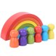 thumbnail image 3 of Arch Stacker Build Build Toys Blocks Builds Toy, Wooden for Baby, 3 of 7