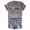 Light Gray, variant on QHWAUAKFBN T Shirts For Women Loose Fit Seester Short Sleeved Pullover Round Neck Tshirts Top