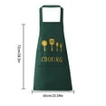 thumbnail image 6 of FASIAOU Wipable Apron Suitable For Women's Fashionable Home Kitchen Cute Japanese Cooking Apron Work Clothes, 6 of 9