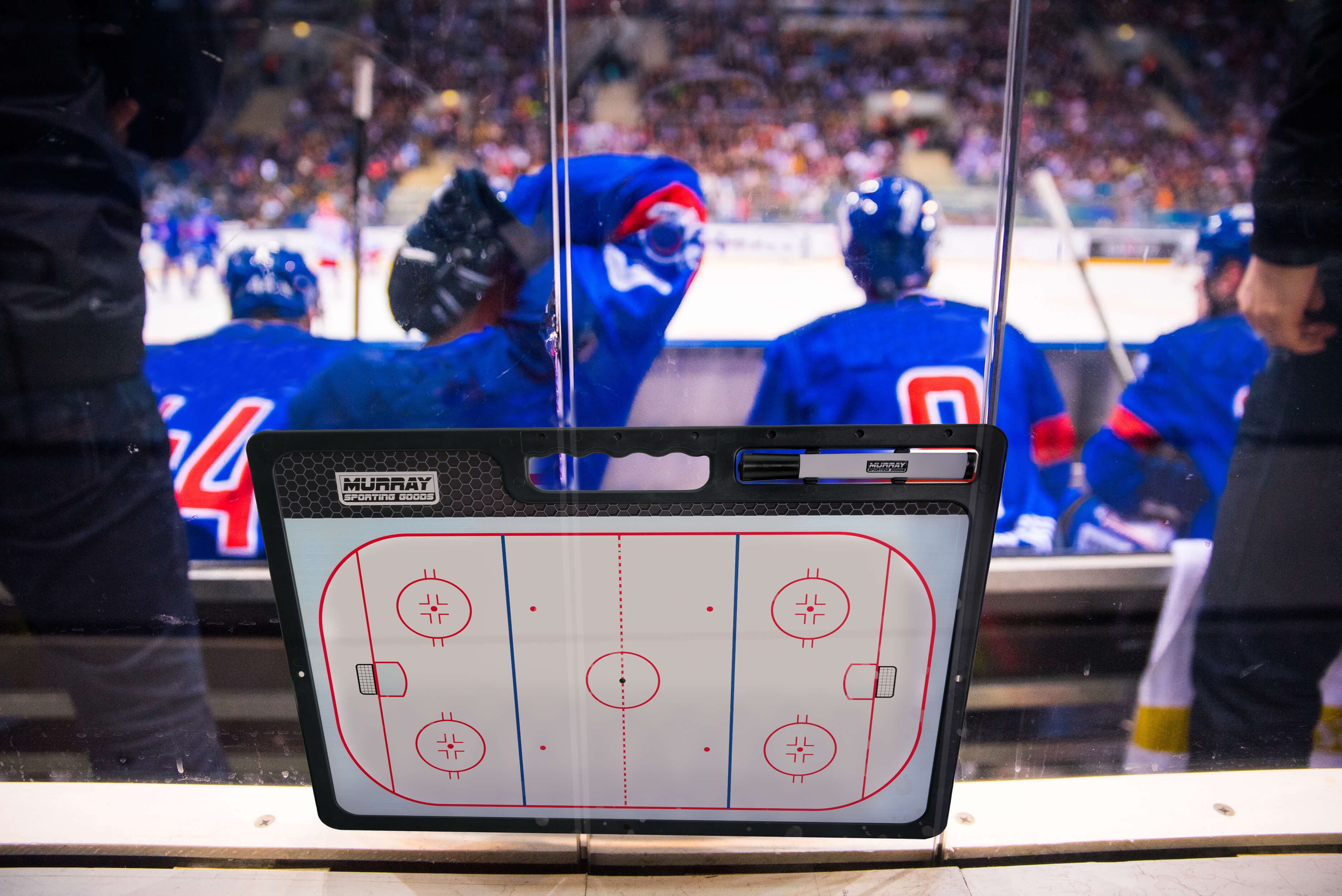 Murray Sporting Goods Premium Hockey Coaches Clipboard