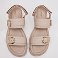 thumbnail image 3 of SANDALIA PLANA GREEN LOVE BEIGE 125217, 3 of 4
