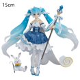 thumbnail image 1 of Hatsune Miku Cosplay Sakura muñeca móvil juguete niña PVC muñeca modelo juguete decoración del hogar Hatsune Miku figura Sexy chica modelo xuanjing  unisex, 1 of 2