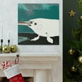 thumbnail image 5 of Narwhal Dreaming Blue - Canvas, 5 of 10