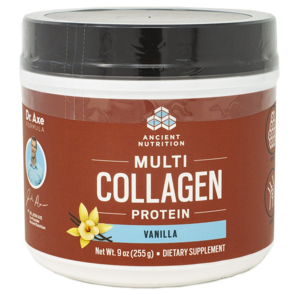 Ancient Nutrition Multi Collagen Protein Vanilla 9 Ounces