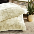 thumbnail image 2 of Home Soft Things Super Soft Decorative Pillow Covers, Set of 2, Antique White, 26" x 26", 2 of 3