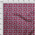 thumbnail image 2 of oneOone Cotton Flex Fabric Leaves & Floral Block Printed Craft Fabric BTY 40 Inch Wide, 2 of 4