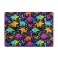 thumbnail image 7 of Area Rugs For Living Room Decor - Colorful dinosaur C Soft Anti Slip Throw Washable Rugs 5x7 For Bedroom, Indoor Carpet For Bedroom Living Room 80x58In, 7 of 7