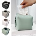 thumbnail image 1 of Organizador de teléfono con caja de pañuelos, portarrollos faciales, almacenamiento multiusos, diseño moderno, para oficina en casa, encimeras de tocador, tocadores de dormitorio, regalo, decoración, 1 of 7