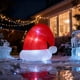 thumbnail image 3 of Sombrero De Navidad Inflable De 6.6 Pies Con Luces LED, Decoración Inflable Al Aire Libre, Decoración IP44 Para Jardín De Césped, Fácil Configuración De 2, 3 of 7