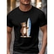 thumbnail image 3 of Men's T-Shirt,Short Sleeve Tee Shirt Casual Tops Brown Bear Crew Neck T Shirts for Men, 3 of 8