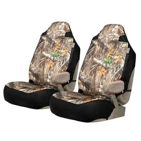 Mossy Oak Country High Back Car Seat Cover, 2 Count