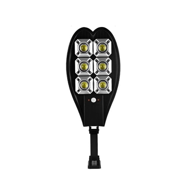 Inteprter Luz de calle solar ABS Control remoto Detección de movimiento recargable IP65 Lámpara de repuesto impermeable para exteriores Iluminación y accesorios Inteprter HA073711-00