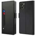 thumbnail image 1 of Para ZTE nubia Neo 5G Funda para teléfono celular Funda de cuero PU anticaída con espejo, 1 of 5