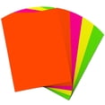 thumbnail image 4 of JAM Paper Full Page Shipping Labels, 8 1/2 x 11, Assorted Neon Colors, 40 Sheets per Pack, 4 of 5
