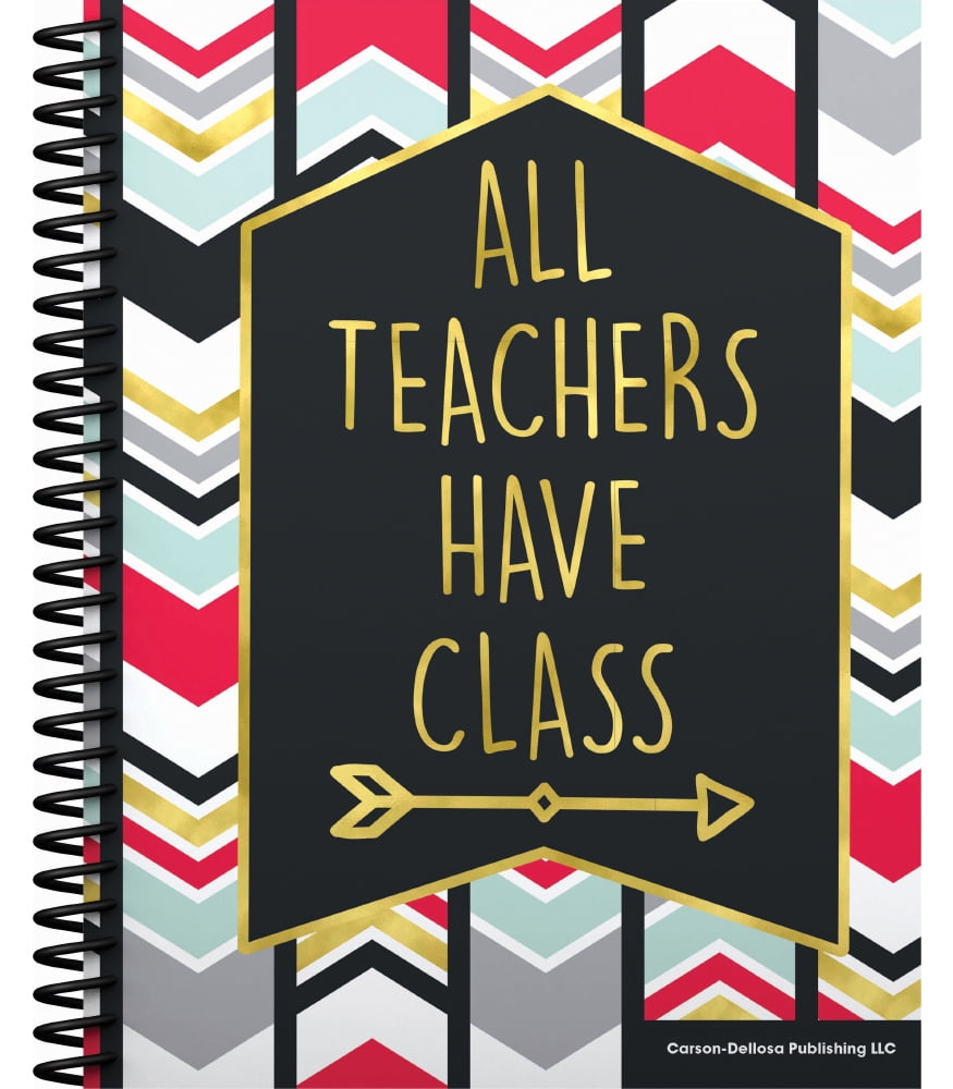 Carson Dellosa Education Teacher Planner 20202021, Weekly and Monthly