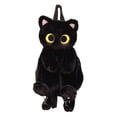thumbnail image 1 of Mochila Escolar de Gato Jinwen Suave y Elegante Negro, 1 of 8