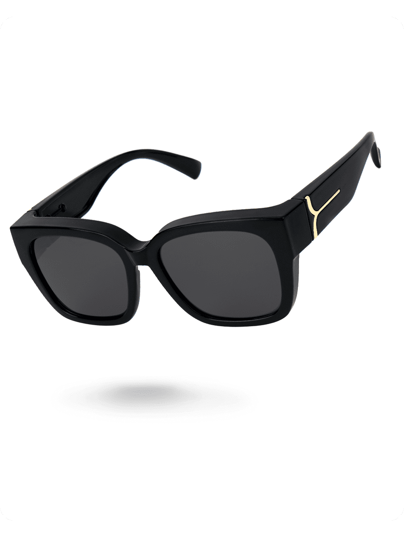 Meeloog Polarized Sunglasses for Women, Fit Over Glasses, UV  display picture 2