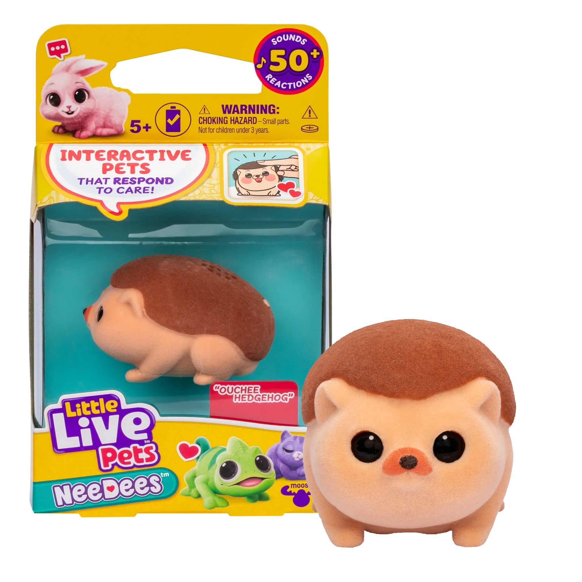 NeeDees By Little Live Pets, Electric Miniature Pet Toy, Ouchee
