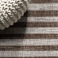 thumbnail image 5 of JONATHAN Y SANTA MONICA 2 x 10 Runner Rug, Sukie Offset Stripe - Beige/Brown, SMB133A-210, 5 of 10
