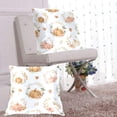 thumbnail image 6 of Thanksgiving Pumpkins with Garland Throw Pillow Covers Pillowcases 16 x 16 Inch Home Decor 2 Packs for Bedroom Sofa, 6 of 6