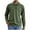 Army Green, variant on Xzbqbs Mens Cotton Polo Shirts Casual Long Sleeve Classic Basic Button Down Pullover Vintage Lightweight Lapel Shirts for Men