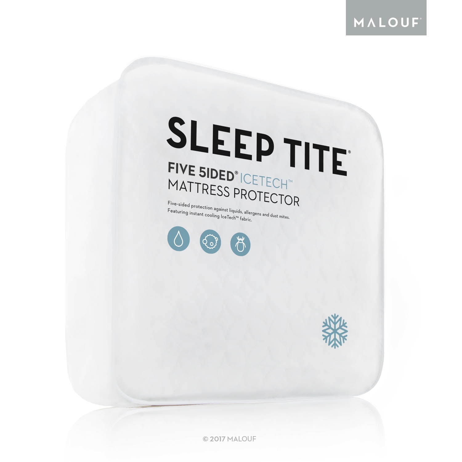 Sleep Tite Five Sided IceTech Cooling Waterproof Mattress Protector