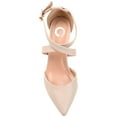 thumbnail image 5 of Journee Womens Riva Pointed Toe Mid Heel Pumps, Widths Available, 5 of 10
