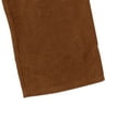 thumbnail image 6 of Resicozy Mens Corduroy Straight Leg Pants Long Solid Elastic Waist Casual Vintage Pants Loose Fit Going Out Pant with Pockets Brown M, 6 of 8