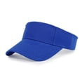 thumbnail image 2 of CIENVNSTG Kids Daily Sports Sun Visor Cap Solid Color Lightweight Adjustable For Boys Girls Beach Outdoor Sun Hat Royal Blue, 2 of 7