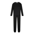 thumbnail image 6 of FAIWAD Men's Casual Workout Suit Long Sleeve Drop Shoulder Top and Jogger Pants Lightweight Loose Sweatsuit, 6 of 7