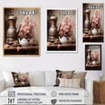 thumbnail image 4 of Designart "Elegant Pink Tea Still Life" Coffee Wall Art Prints, 4 of 7