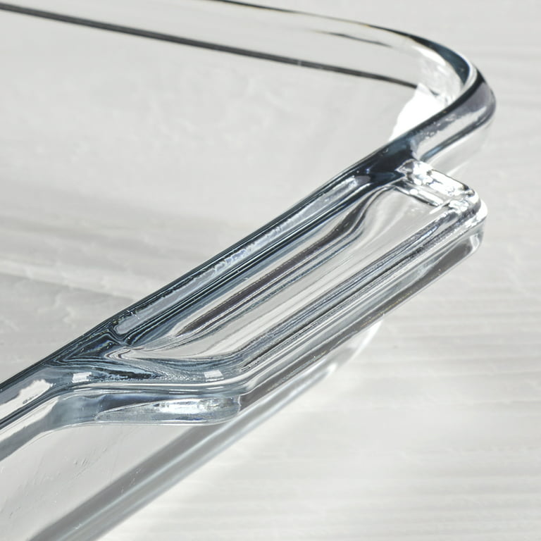Rebrilliant Alta 3 Qt. Glass Rectangular TrueFit Baking Dish with Lid